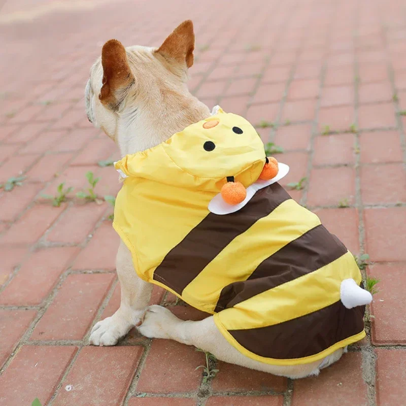 Corgi Dog Clothes Raincoat Pomeranian Schnauzer Pug French Bulldog Clothing Shiba Inu Golden Retriever Waterproof Clothing