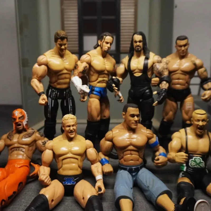 Figura de Acción de Luchador Soldado a Escala 1:12 con Pequeñas Imperfecciones, 6 Pulgadas, Articulada, Juguete de Regalo, Coleccionable Clásico, Souvenir