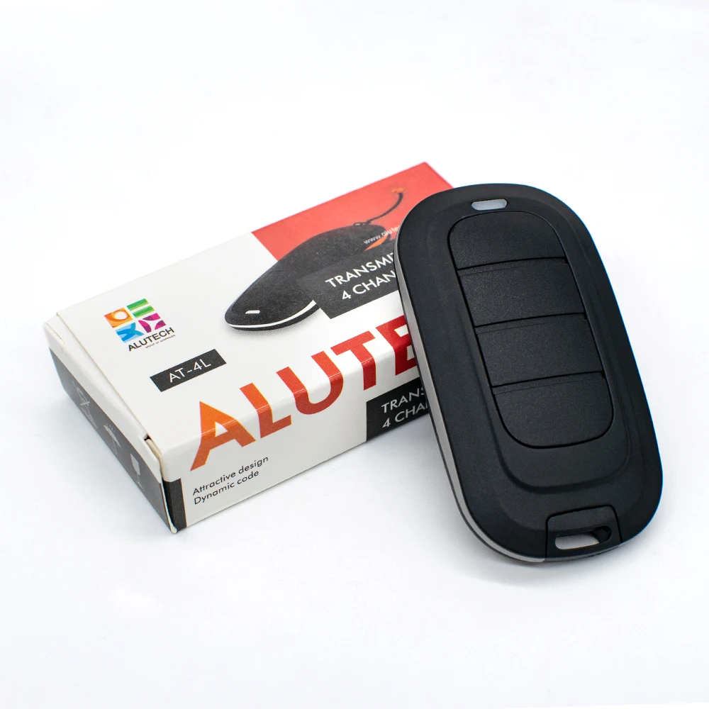 Alutech AT‑4L Garage Gate Remote Control 433.92MHz Rolling Code For AR‑1‑500N 500 AT‑4 AT‑4N AN‑MOTORS Wireless Transmitter