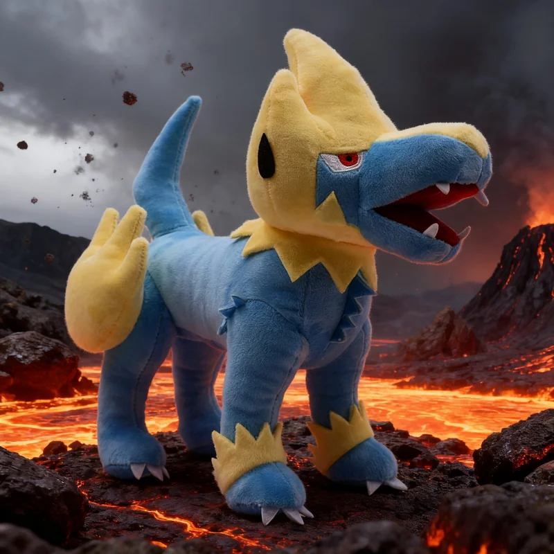 Pokemon Manectric Pluche Knuffels Staande Elf Pop Kussen Home Decor Speelgoed Verjaardagscadeau voor kinderen Vrienden