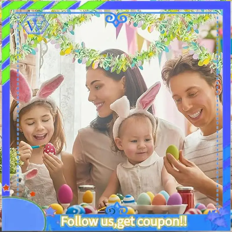 Easter Tinsel Garla… - image