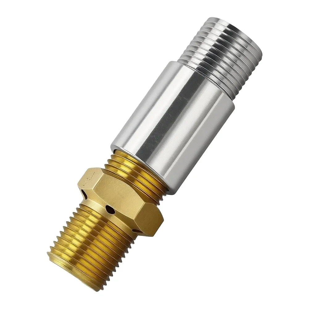 Propane Burner Nozzle with 1/2 NPT Fitting for Outdoor Gas Heating Equipment Supporting Controlled 4.3 W and 6 W BTU Delivery