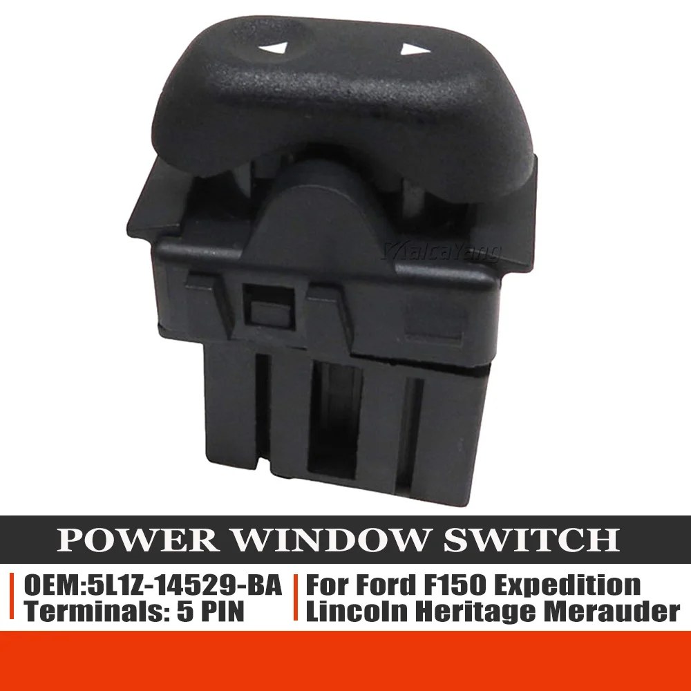 Electric Car Power Window Switch 5L1Z-14529-BA For Ford Crown Victoria Mercury Grand Marquis 2003 TO 2008 5L1Z14529BA
