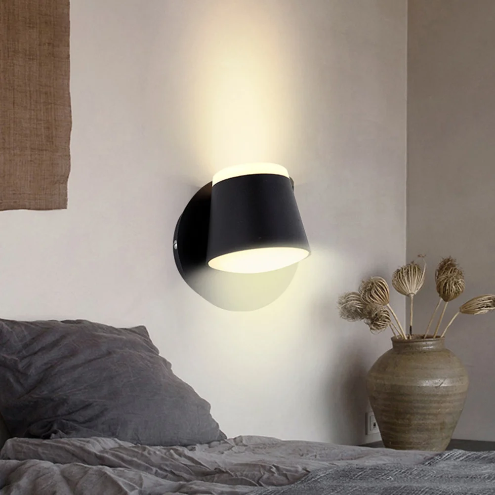 

1Pcs Rotatable LED Wall Lamp Indoor Bedroom Aisle Balcony Night Light Bar Wall Lamp Adjustable Corridor Lighting