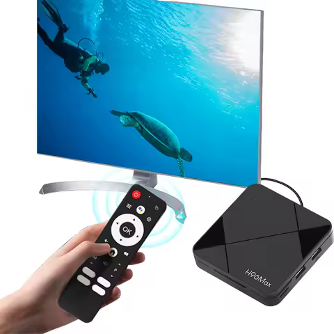 Android 14 Wifi6 Set Top Box RK3518 Quad Core H96Max 4K HD TV Media Player Voice Remote Control Mouse Assistant