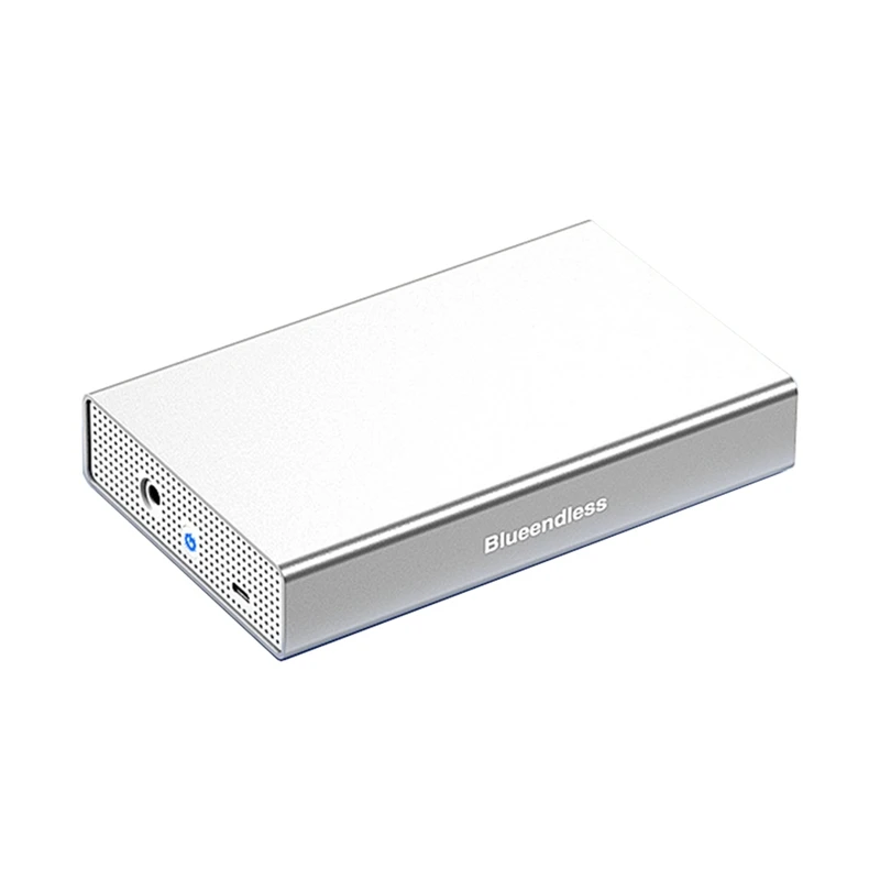 Blueendless USB-C SAS/SATA Hard Drive Enclosure Supports 2.5/3.5 Inch Drives 5Gbps Transfer Speed, External HDD Case US PLUG