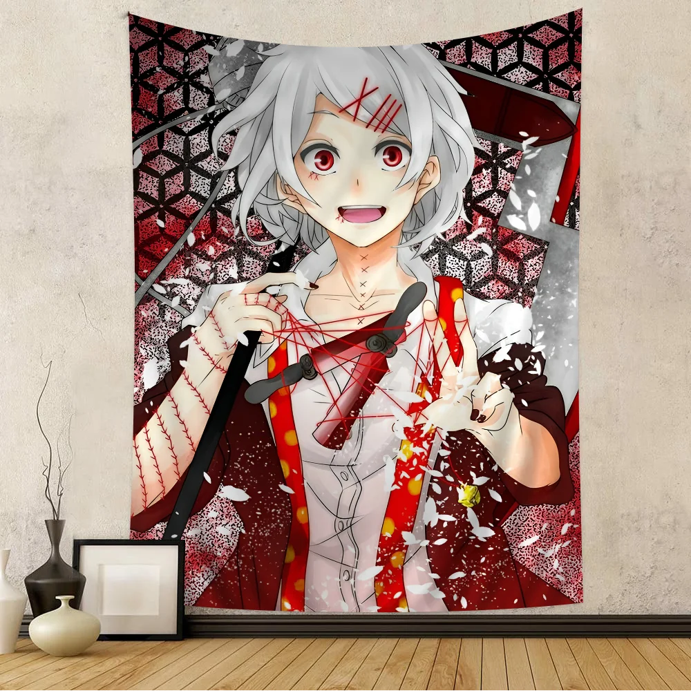 Tokyo Ghoul Suzuya Juuzou Printed Large Wall Tapestry Wall Hanging Decoration Household Decor Blanket