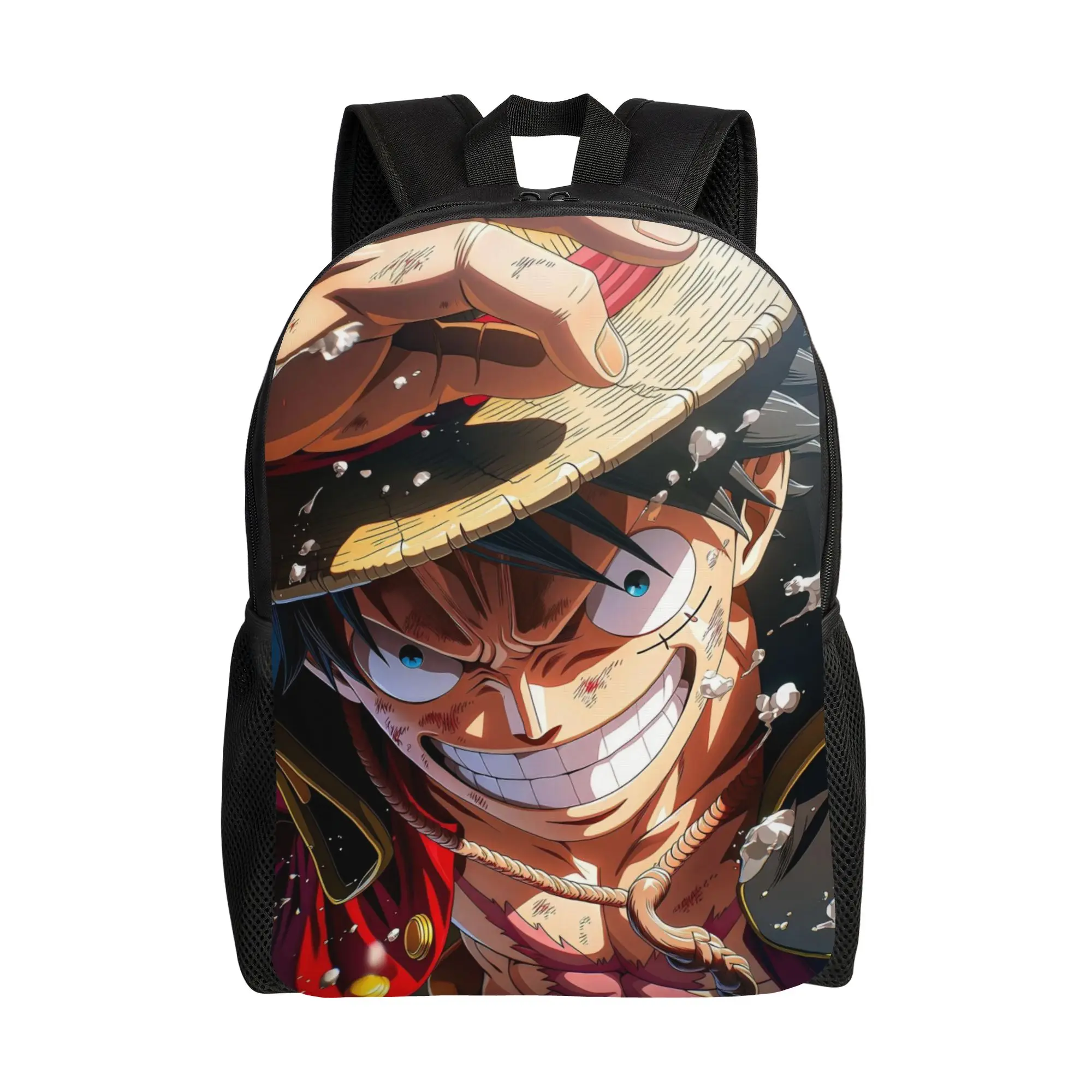 

Back to school season Large Capacity Monkey D. Luffy Laptop Bag One Piece Unisex Laptop Bag Backpack