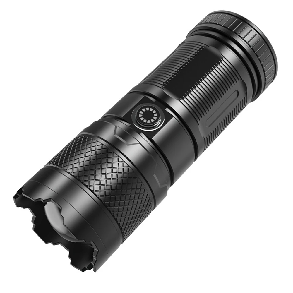 Super Long Range Torch High Power LED Flashlight USB Rechargeable Strong Light Lamp Outdoor Portable Lantern Waterproof