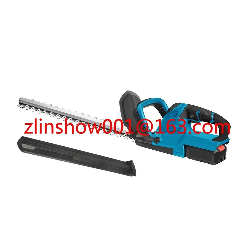 

Electric hedge trimmer - wireless lithium battery pruning shears green leaves garden fence shears