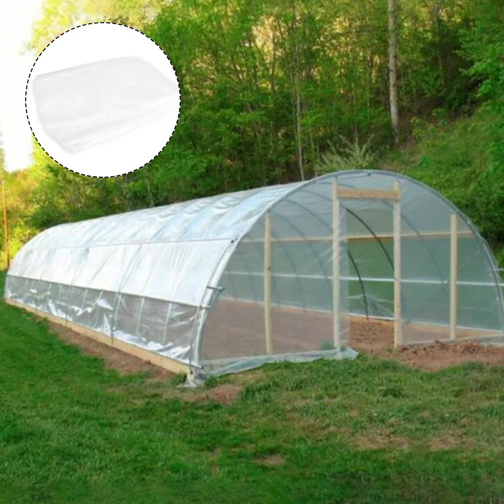 Plant Vegetable Transparent Plastic Covering Small Arch Shed Transparent Film PE Greenhouse Shed Covering Dustproof Transparent