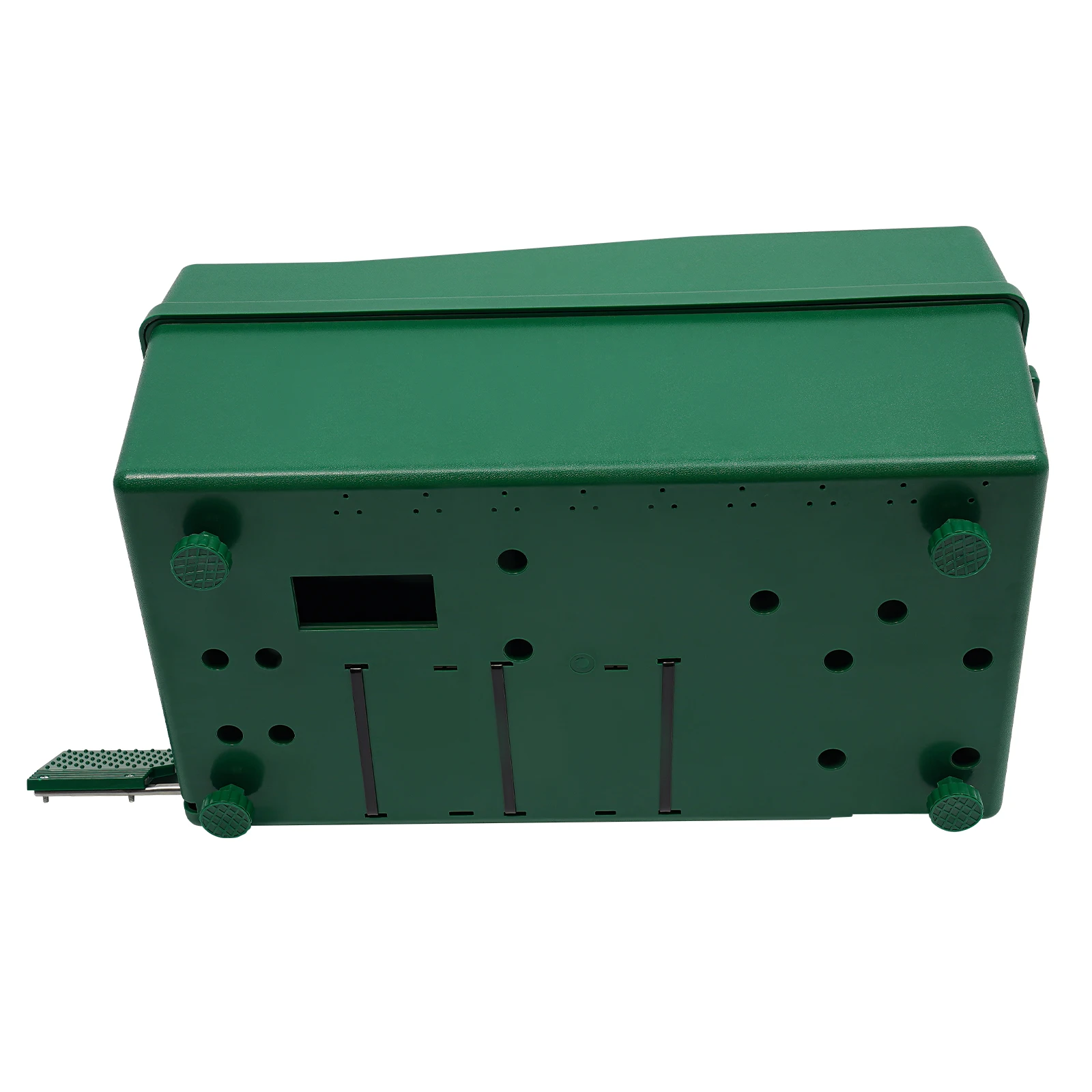 Green Golf Ball Dispenser for Home Indoor Automatic Golf Ball Tee Up Machine Golf Simulator Tee Driving Range Teeing Machine