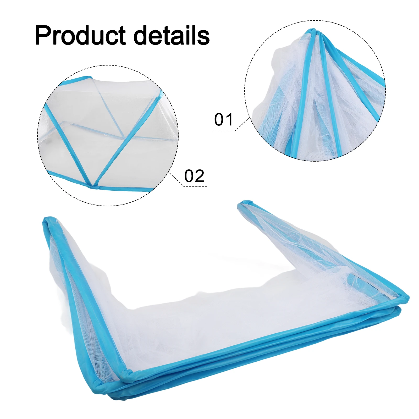 PVC Plant Protector Outdoor Plant Cover For Garden Protection 125*65cm Protection Netting For Young Plants Garden Cover