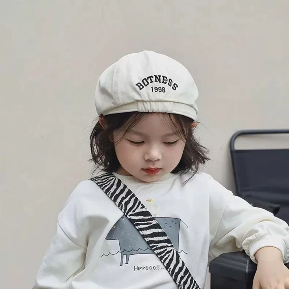 

Fashion Solid Color Newsboy Hat Casual Breathable Beret Hats Duck Tongue Hat Spring Autumn