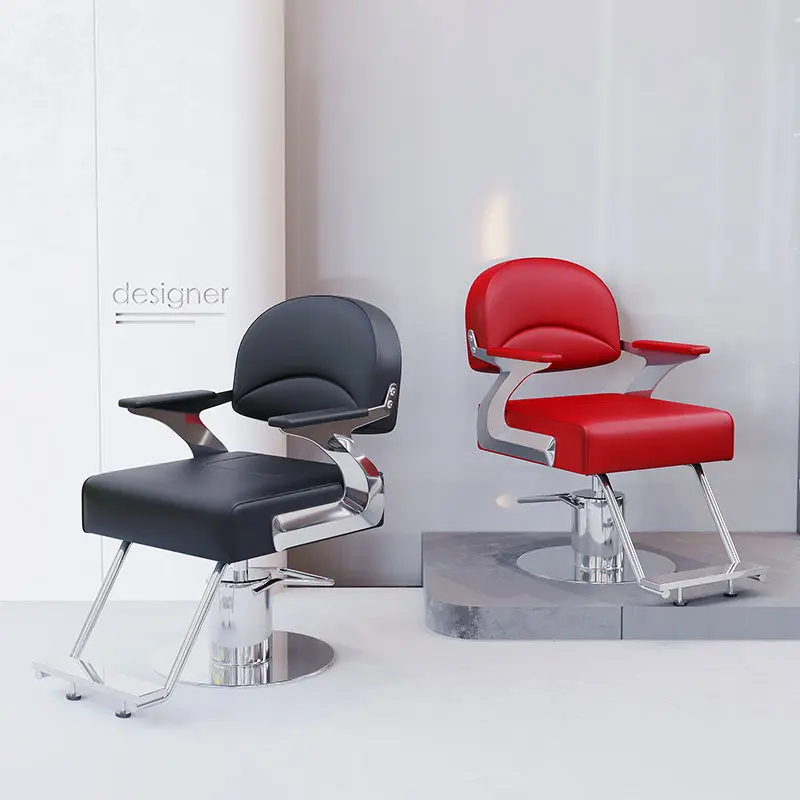Professional Design Barber Chair Modern Unique Armchair Luxury Barber Chair Ergonomic Nordic Silla Barberia Barbershop Furniture