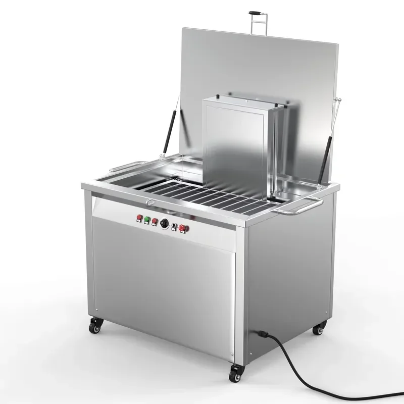 360L Ultrasonic Cleaner Single Slot for Automobile Engine DPF Parts Industrial Ultrasonic Cleaning Machine
