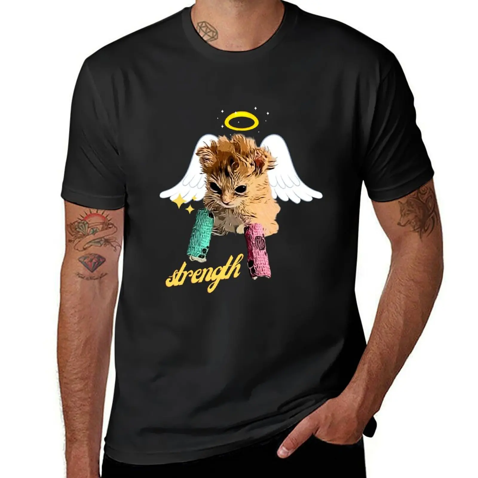 

Tater Tot is a symbol for courage and strength T-Shirt oversizeds kawaii clothes blanks mens white t shirts