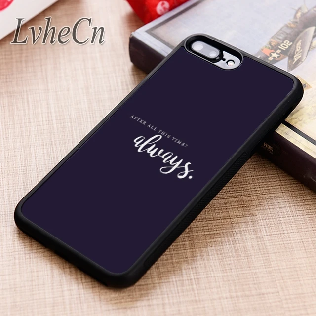 LvheCn AFTER ALL THIS TIME ALWAYS phone Case cover For iPhone 16 15 14 plus X XR XS max 11 12 Pro coque