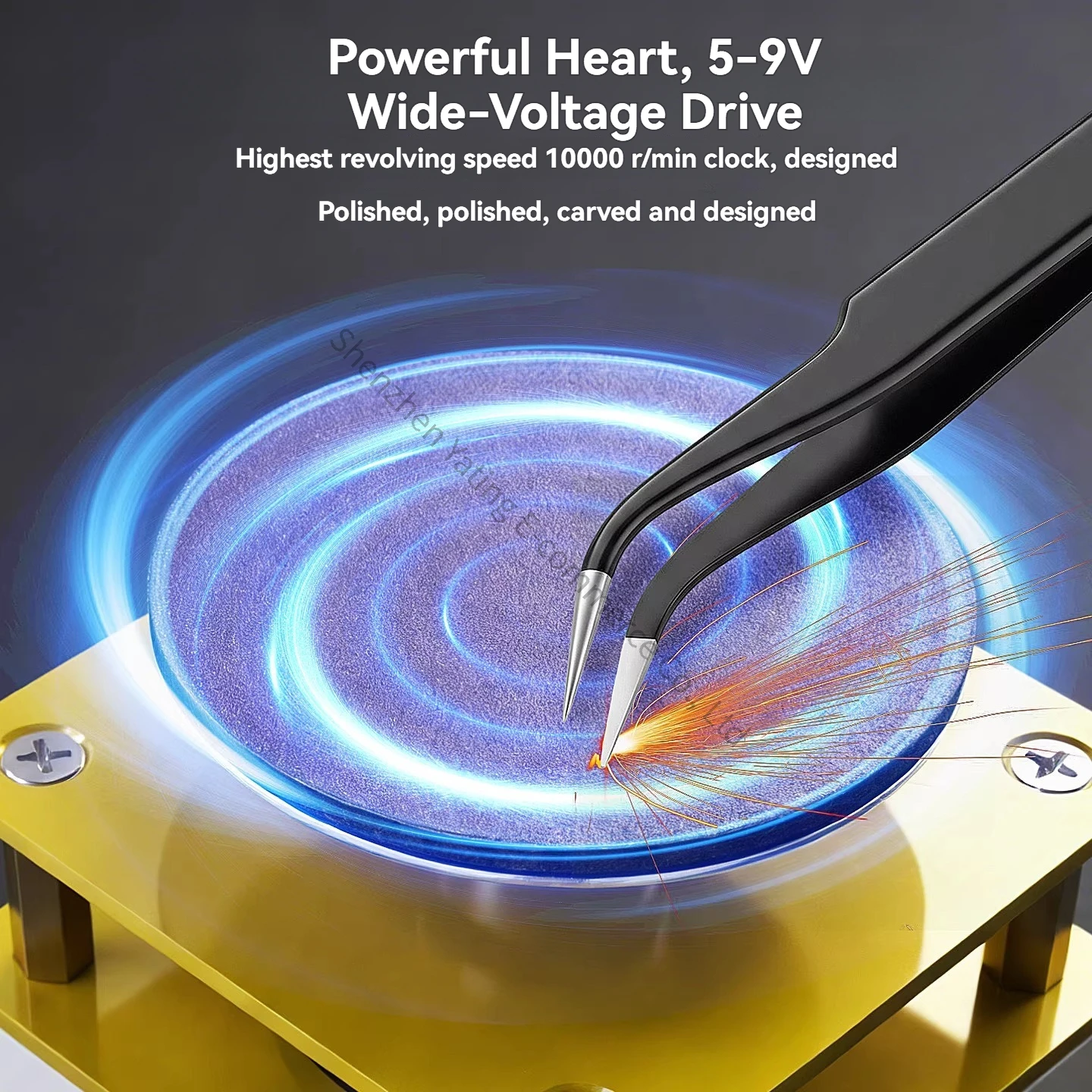 D71 Polishing Grinding Machine 4-speed Electric Sharpening Machine Scissors Tweezers Blades Carving Knives Polish Hand Tools
