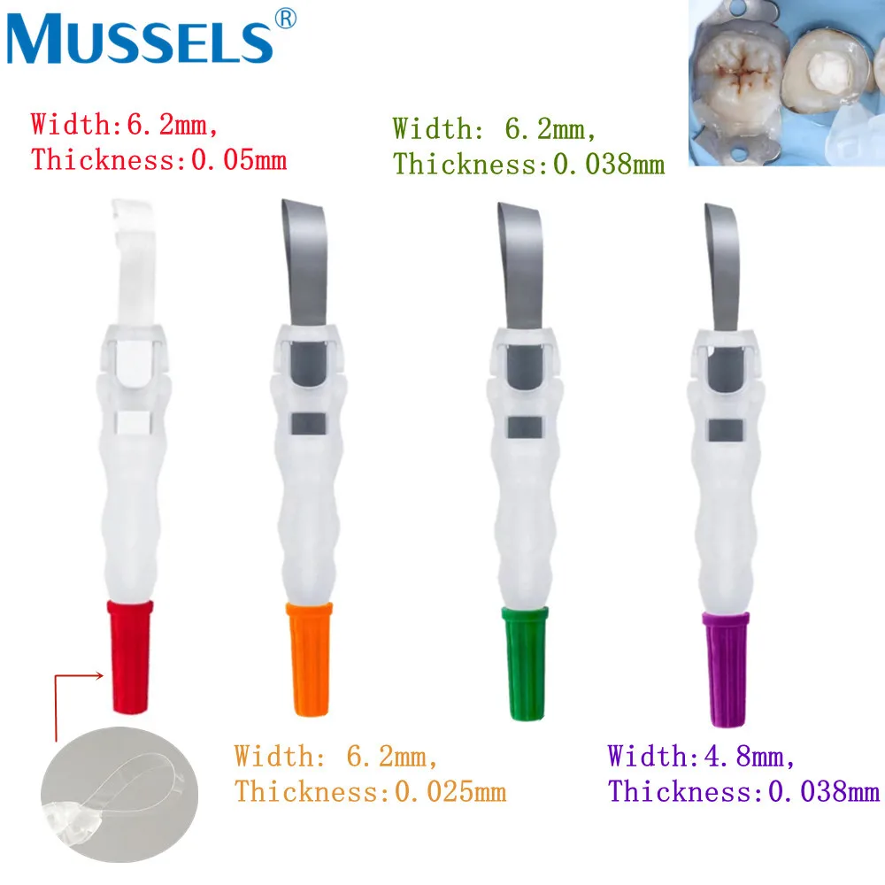 Verstelbare Tandheelkundige Pro Matrix Banden Voorgevormde Sectionele Metalen Matrice Ring Molar Restauratie Tanden Vullen Retainer Tandarts Tool