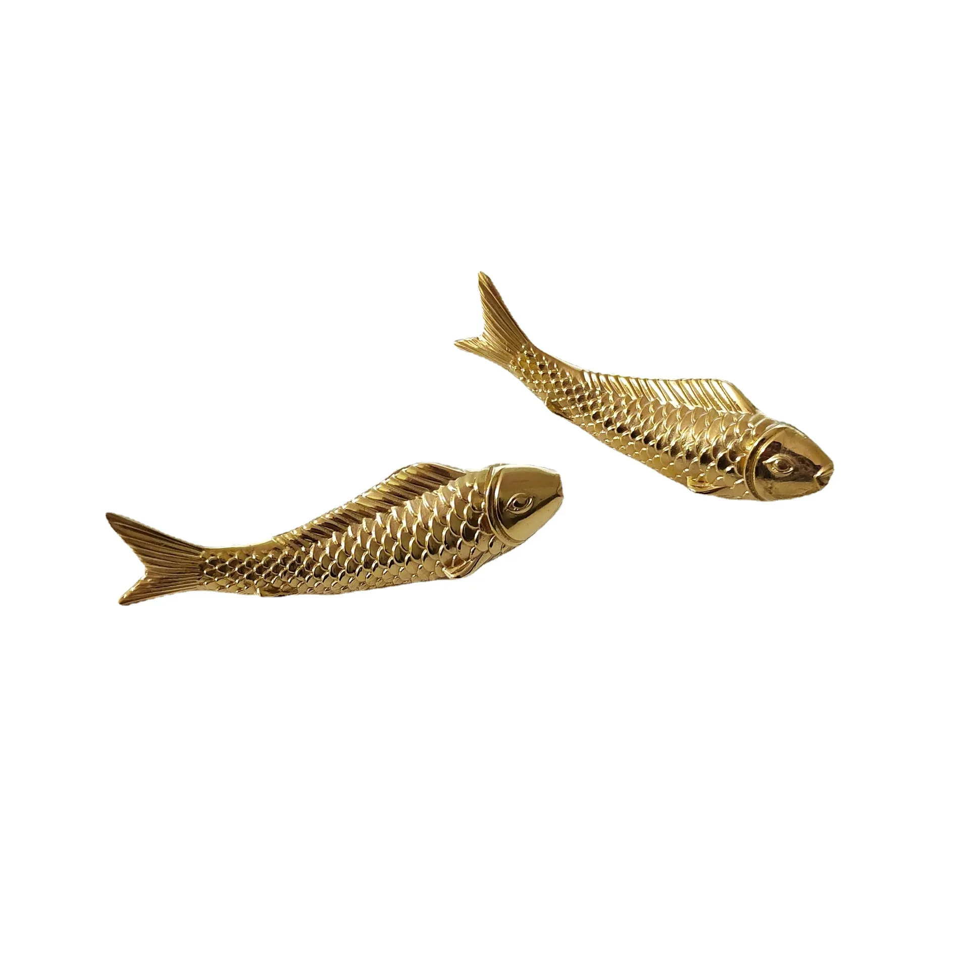 Brass fish, drawers, cabinet doors, cabinets, wardrobes, shoe  wine cabinets, TV cabinets, handle handles