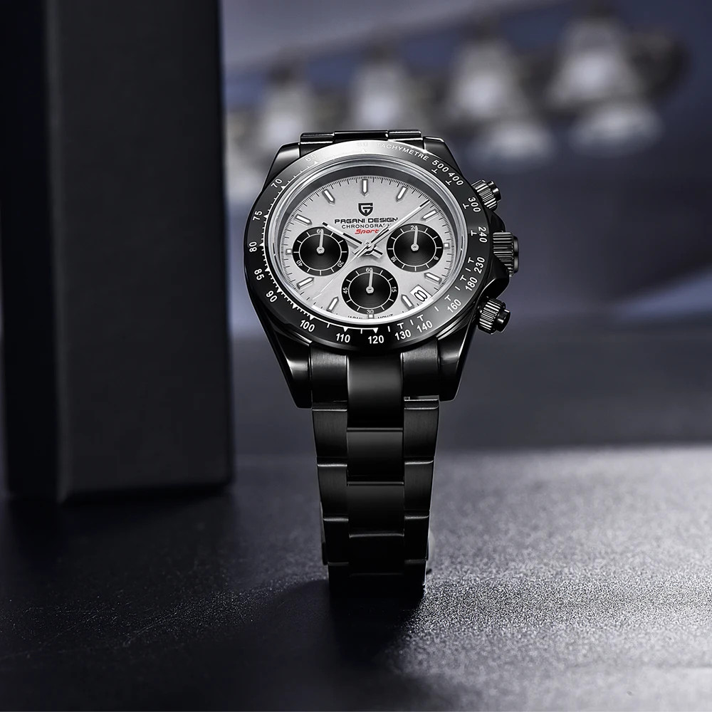 PAGANI DESIGN Top Marke männer Sport Quarz Uhren Saphir Edelstahl Wasserdicht Chronograph Uhr Mans Relogio Masculino