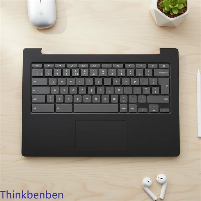 

Чехол-накладка (верхняя часть корпуса) для клавиатуры Lenovo Chromebook S340 14 Touch, цвет черный оникс (UK English), артикул 5CB0U43593