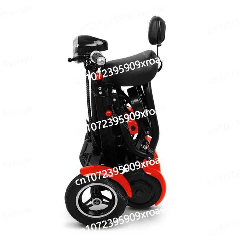 For Elderly with  Seat Multicolor 4 Wheel Mobility Scooters for 2 Seats Folding 10 Inch Dual Motor Electric Scooter 500W