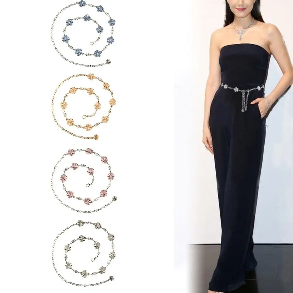 

Elegant Waist Chain Belt Metal Adjustable Belly Body Chain Boho Style Dress Waist Chain Women Waist Jewelry Accessories