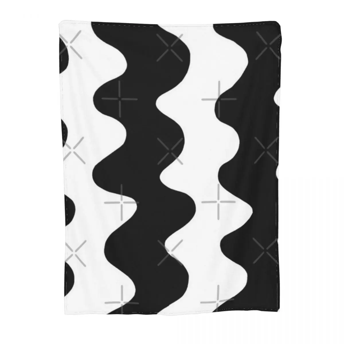 Marimekko Pattern A Ultra-Soft Micro Fleece Blanket