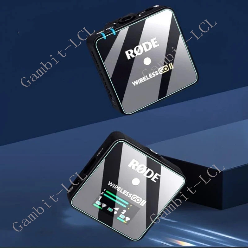 2-3PCS 9H Tempered Glass For Rode Go II Wireless Microphone Protective ON RodeGoII  Screen Protector Cover Film