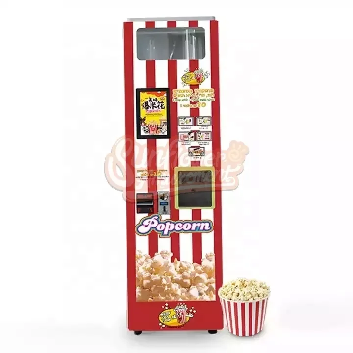 High Quality Hot Sale Automatic Snacks Automatic Retail Food Vending Machine Popcorn Vending Machine for Foods and Drinks
