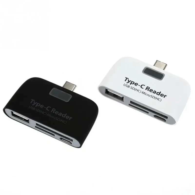 3 in1 USB 3.1 Type-C USB TF SD OTG Universal Memory Card Reader Adapter Design For Macbook Phone Tablet Memory Card Reader