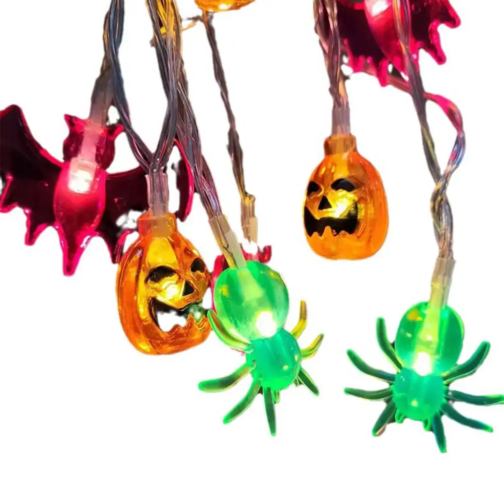 3m 20 LED Halloween Laterne String Layout Spinne Fledermaus Geist Kürbis Ghost Festival dekorative Licht Pendel leuchte String