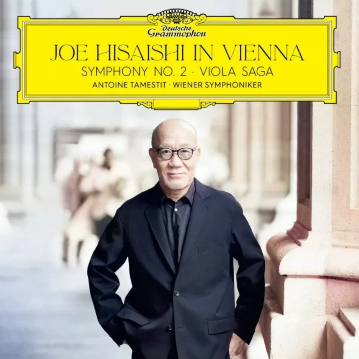 قرص مضغوط لألبوم Joe Hisaishi "In Vienna" (Wiener Symphoniker: Symphony & Viola Saga) - قرص الموسيقى الكلاسيكي لعشاق الصوت