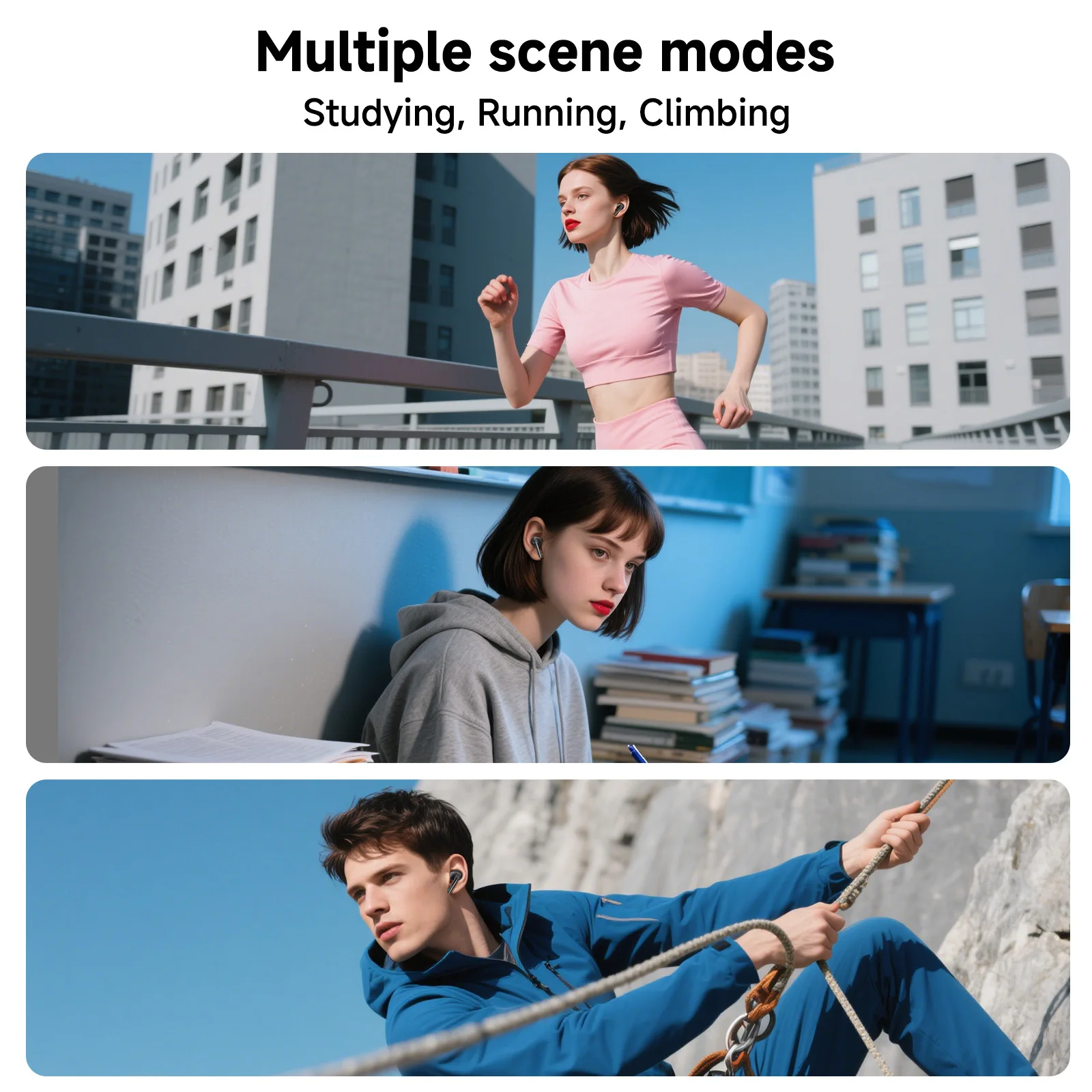 Auricolari traduttore AI Erazer XT89PRO Auricolari Bluetooth Gioco Cuffie wireless a bassa latenza Softpad con riduzione del rumore in-ear