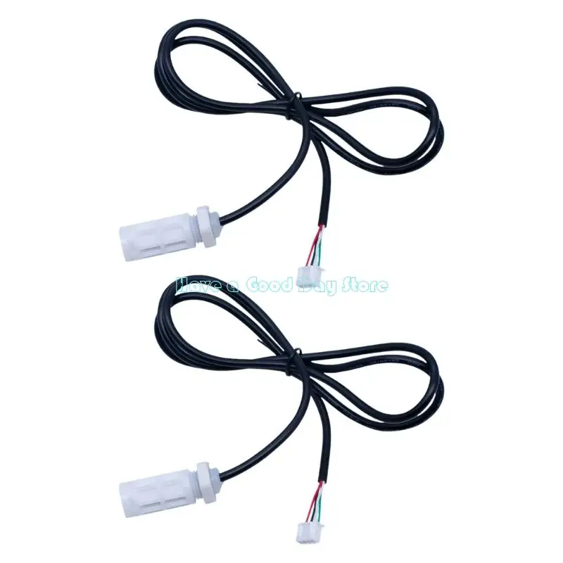 462D IIC Digital Temperature Humidity Sensing Module with Extension Probe Cable and XH2.54 Adapter for Home Monitoring Projects