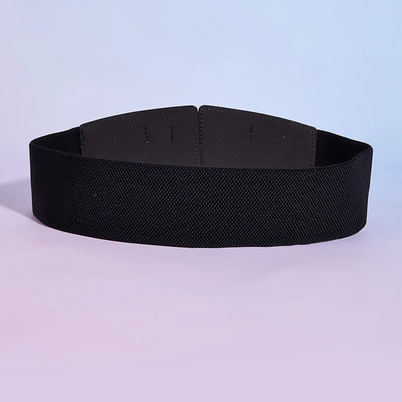 أزياء المرأة مشد حزام عريض بو الجلود التخسيس الجسم حزام السيدات مرونة عالية حزام خصر القوطية فستان حزام