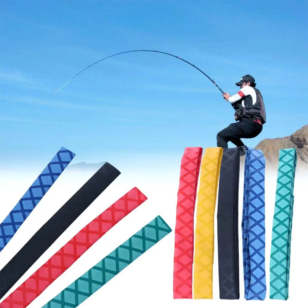 

Non-slip Sleeve Insulated Protect Heat Shrink Wrap Tubing Badminton Racket Sleeve Tube Handle Insulation Fishing Rod Grip Belt