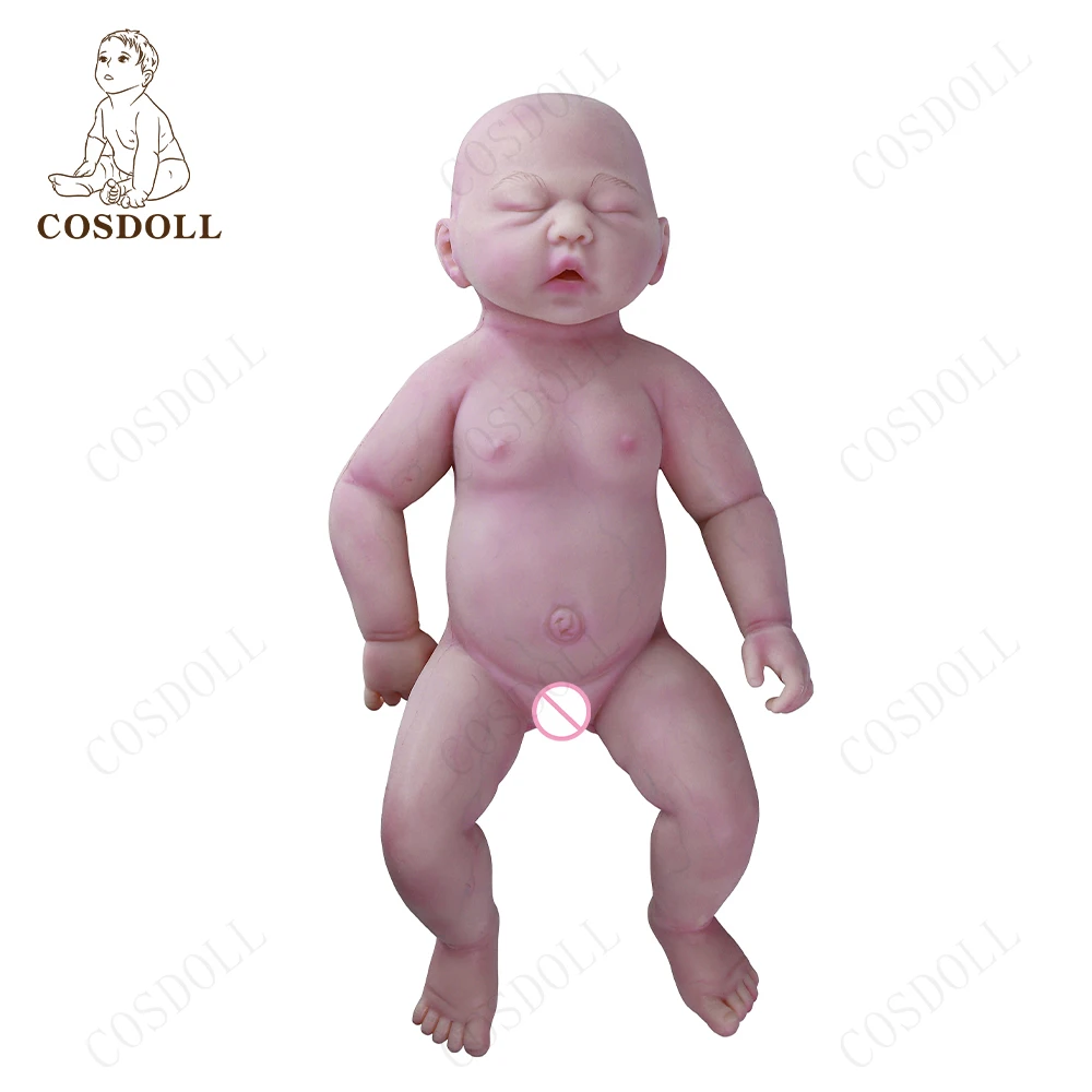 

18.5 Inch Ultra Realistic Silicone Reborn Baby Doll | 2.6kg Lifelike Newborn Doll | Perfect for Collectors and Gifts
