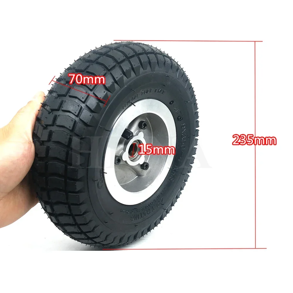 9 Inch 9x3.50-4 Wheel Pneumatic Tire for Scooter Skateboard Pocket Bike Electric Tricycle 9*3.50-4 Tyre  Accessories