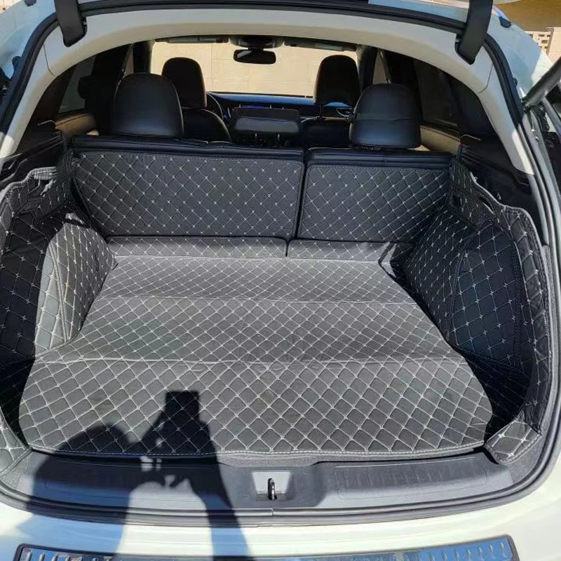 Durable Custom Leather Colorful Car Trunk Mat for Audi S1 S3 S4 S5 S6 S7 S8 TT TTS Auto Carpet Accessories Syling Interior Parts