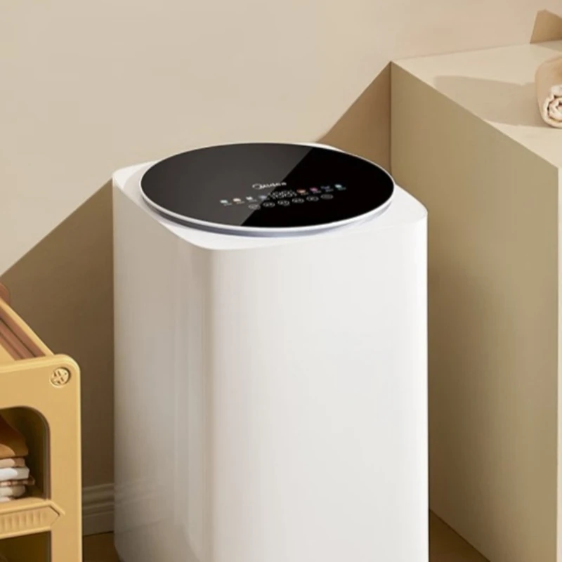 

Midea fully automatic small top-loading washing machine for mothers babies children underwear socks and mite removal.