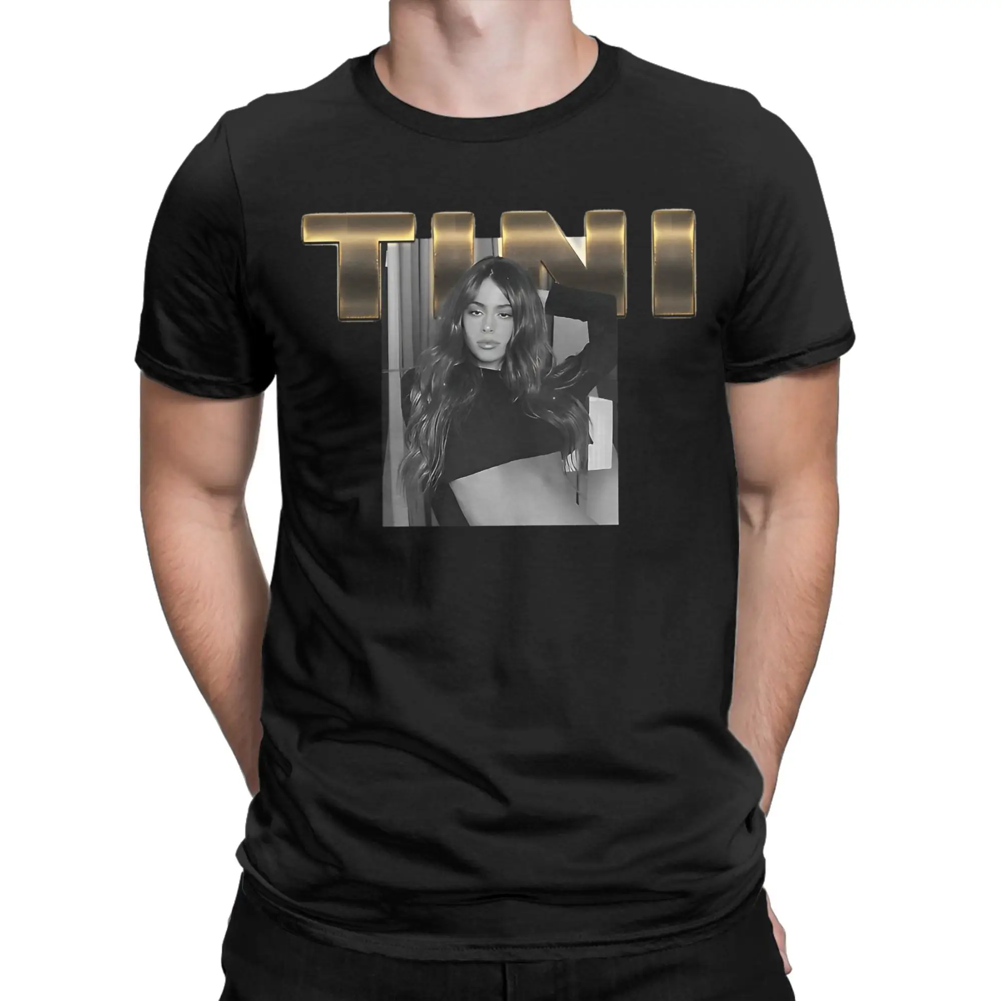 

Рэпер TINI TINI 2025, концертный фанат, подарок, футболки унисекс, хлопковая футболка, футболка с графическим принтом, одежда