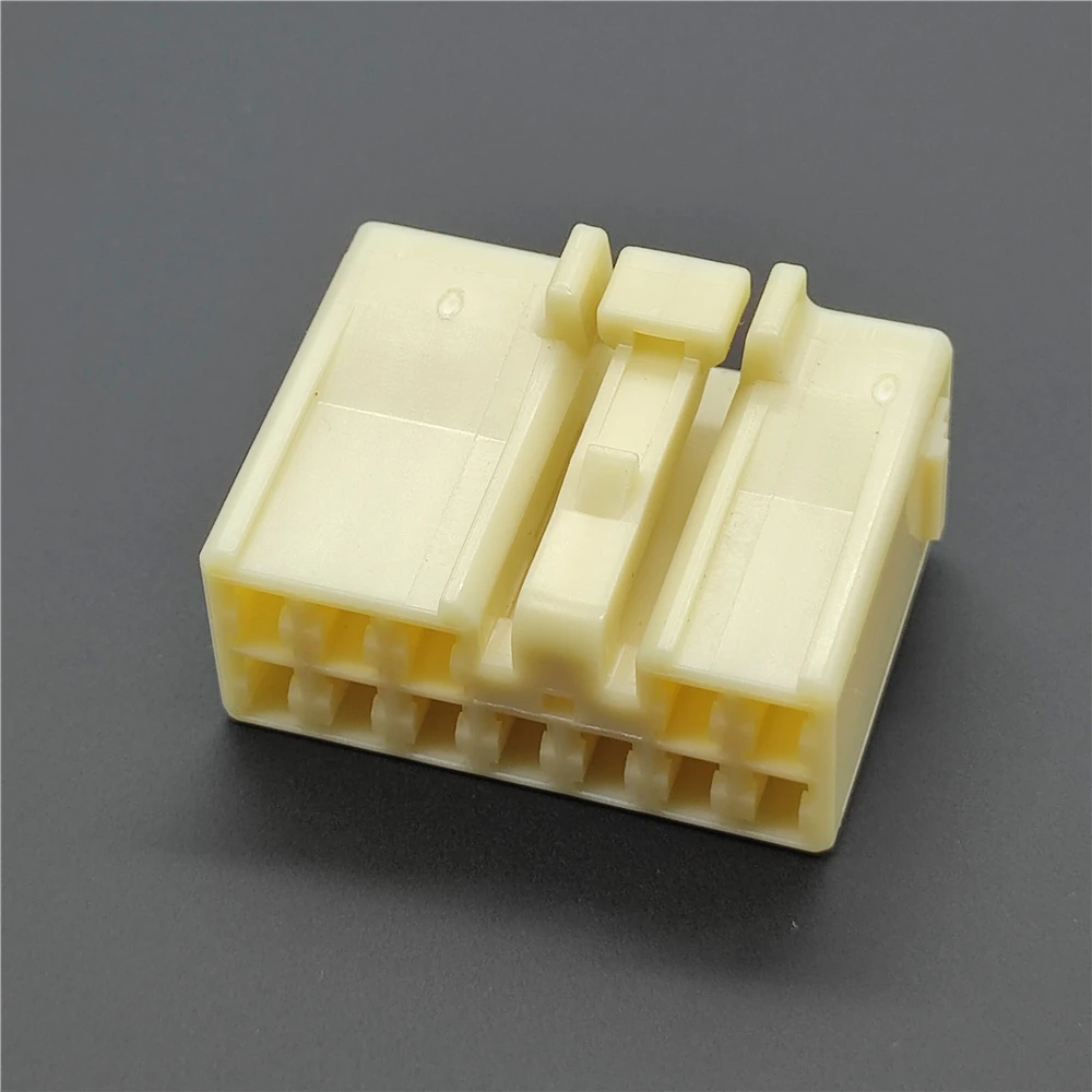 7283-1120 12 Pin Unsealed Automotive Connector Female 090II Series 2.3mm PBT Natural for Toyota GM Wiring