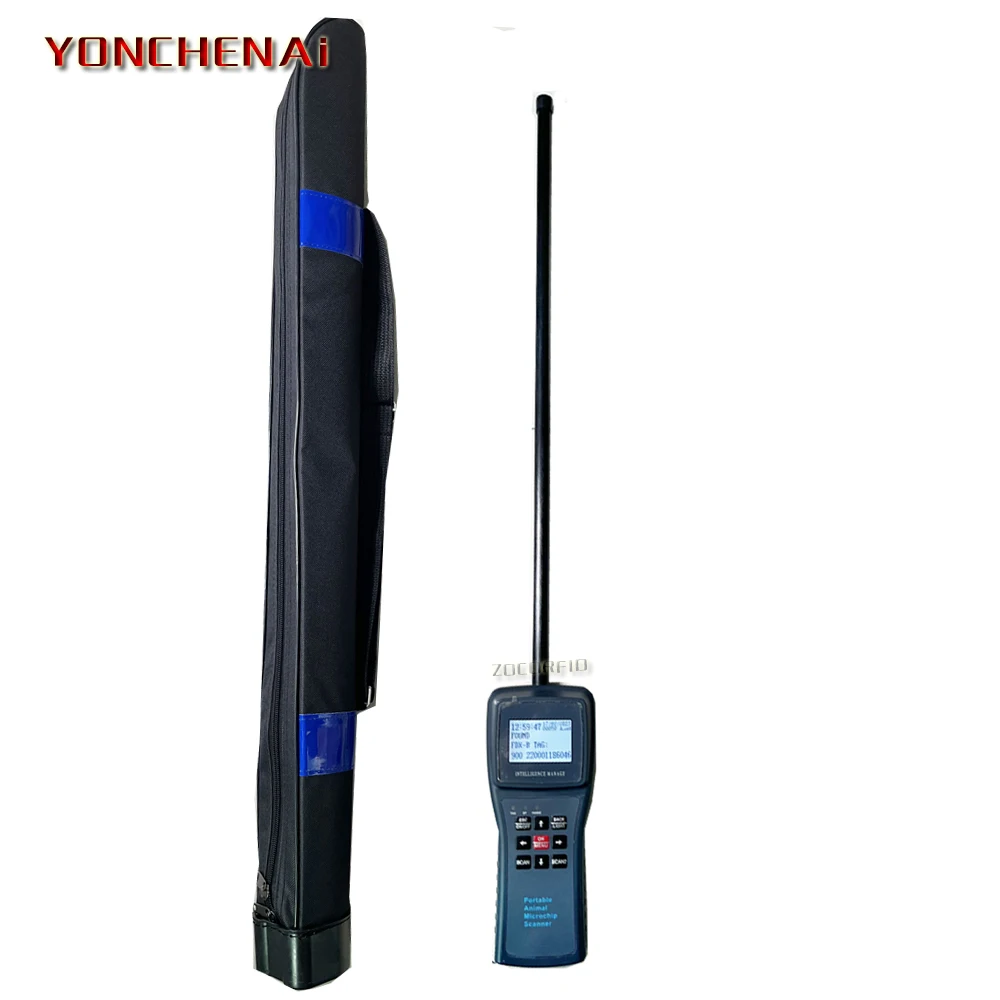 

Pet Microchip Scanner 134.2KHz HDX Animal RFID Reader For Dog Cat Fish ISO11785 HDX Bluetooth