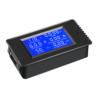 Peacefair 220V 5A 10A ac multimeter voltmeter digital voltmeter ammeter voltage indicator watmeter electric measurement