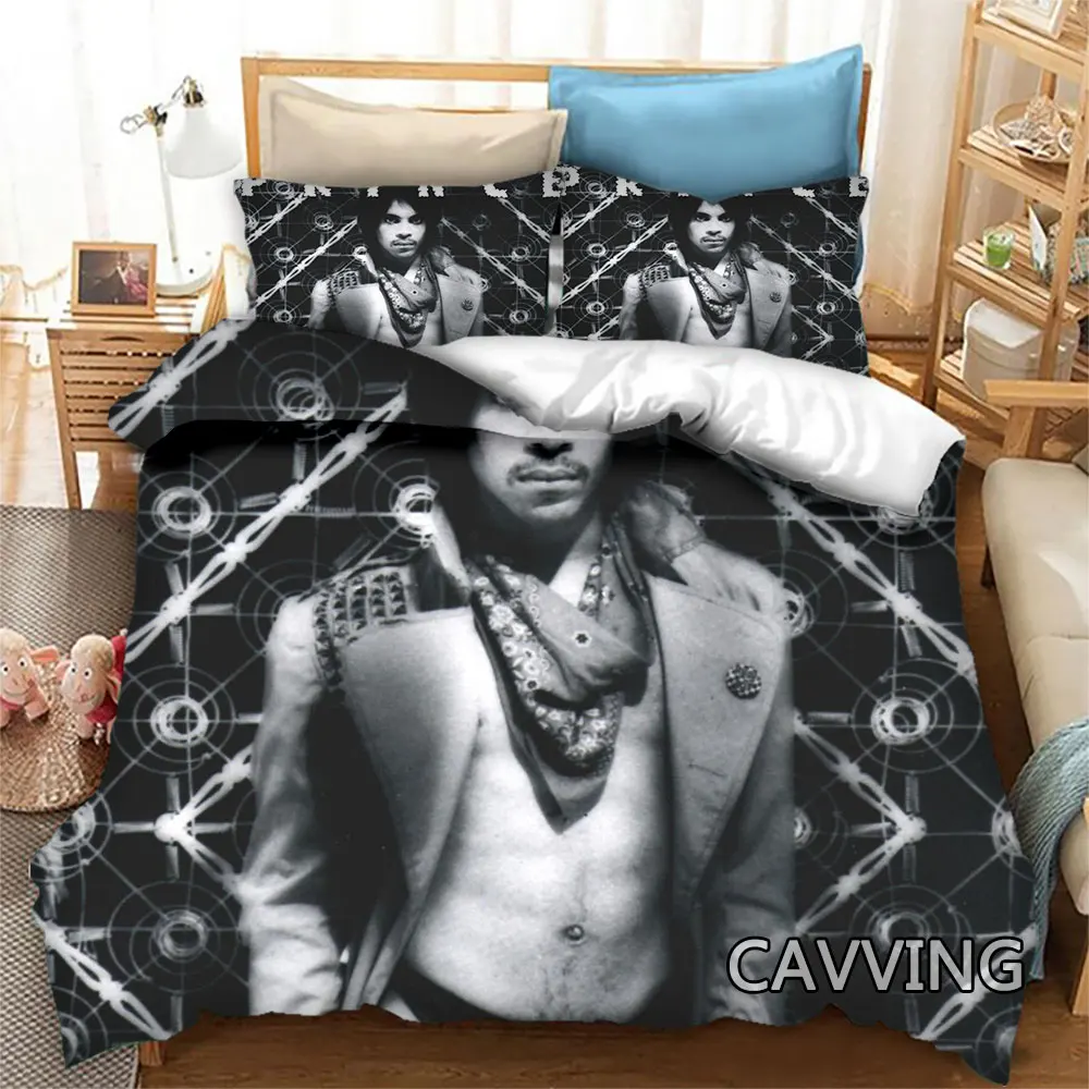 Prince Rogers Nelson  3D Bedding Set Duvet Covers & Pillow Cases Comforter Quilt Cover Home Textile (US/EU/AU Sizes)    K03