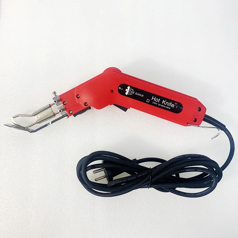 Electric Hot Knife Fabric Cutting Knife Cloth Thermal Cutter Hand Held Potable Electric Cutting Tools