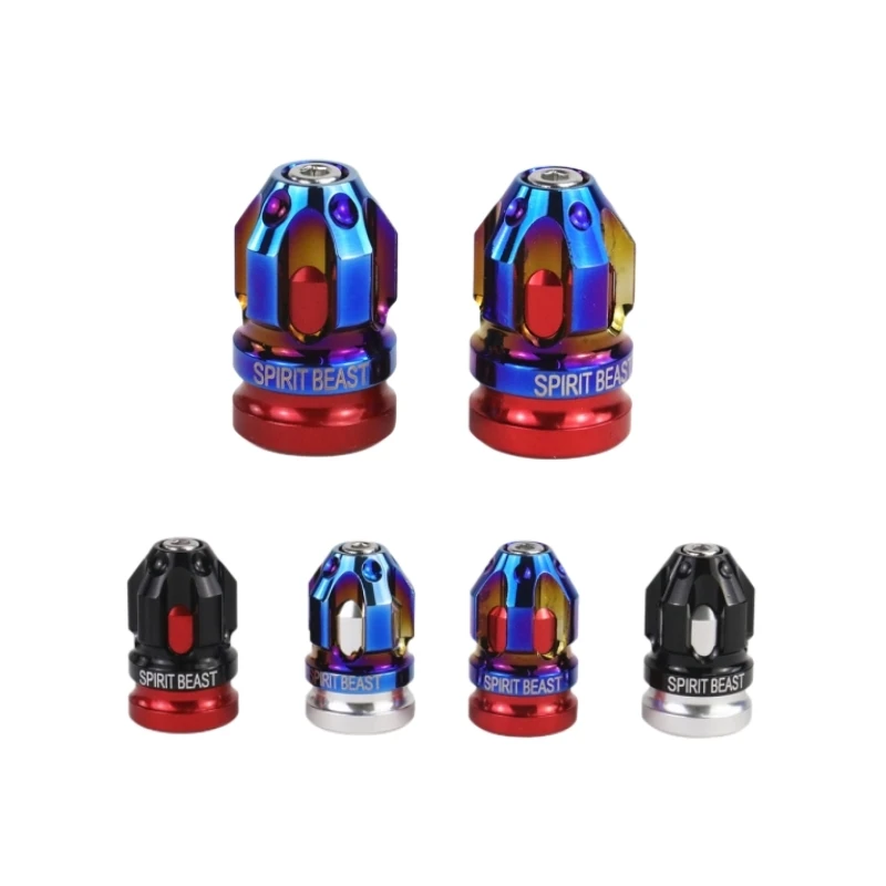 2 Pieces Motorcycle Vacuum Tire Valve Core Cap / Air Nozzle Cap Universal  Tire Air Valve Cover Is Applicable